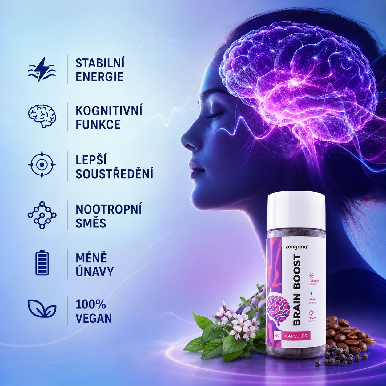 Zengana® Brain Boost (60 kapslí)